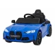 Masinuta electrica cu telecomanda BMW M4, roti EVA, scaun tapitat, 112x71x46 cm, putere 70W - Albastru Masinuta electrica cu telecomanda BMW M4, roti EVA, scaun tapitat, 112x71x46 cm, putere 70W - Albastru
