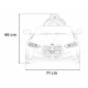 Masinuta electrica cu telecomanda BMW M4, roti EVA, scaun tapitat, 112x71x46 cm, putere 70W - Albastru Masinuta electrica cu telecomanda BMW M4, roti EVA, scaun tapitat, 112x71x46 cm, putere 70W - Albastru
