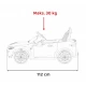 Masinuta electrica cu telecomanda BMW M4, roti EVA, scaun tapitat, 112x71x46 cm, putere 70W - Albastru Masinuta electrica cu telecomanda BMW M4, roti EVA, scaun tapitat, 112x71x46 cm, putere 70W - Albastru