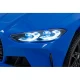 Masinuta electrica cu telecomanda BMW M4, roti EVA, scaun tapitat, 112x71x46 cm, putere 70W - Albastru Masinuta electrica cu telecomanda BMW M4, roti EVA, scaun tapitat, 112x71x46 cm, putere 70W - Albastru