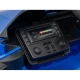 Masinuta electrica cu telecomanda BMW M4, roti EVA, scaun tapitat, 112x71x46 cm, putere 70W - Albastru Masinuta electrica cu telecomanda BMW M4, roti EVA, scaun tapitat, 112x71x46 cm, putere 70W - Albastru
