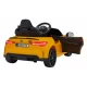 Masinuta electrica cu telecomanda BMW M4, roti EVA, scaun tapitat, 112x71x46 cm, putere 70W - Galben Masinuta electrica cu telecomanda BMW M4, roti EVA, scaun tapitat, 112x71x46 cm, putere 70W - Galben