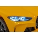 Masinuta electrica cu telecomanda BMW M4, roti EVA, scaun tapitat, 112x71x46 cm, putere 70W - Galben Masinuta electrica cu telecomanda BMW M4, roti EVA, scaun tapitat, 112x71x46 cm, putere 70W - Galben