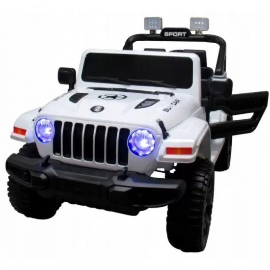 Masinuta electrica cu telecomanda cu baterii si functie de balansare Jeep X10 TS-159 R-Sport - Alb Masinuta electrica cu telecomanda cu baterii si functie de balansare Jeep X10 TS-159 R-Sport - Alb