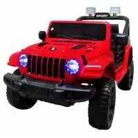 Masinuta electrica cu telecomanda cu baterii si functie de balansare Jeep X10 TS-159 R-Sport - Rosu