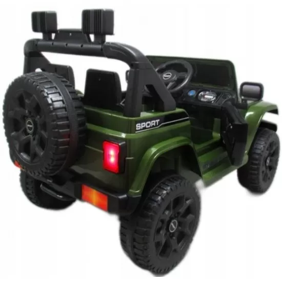 Masinuta electrica cu telecomanda cu baterii si functie de balansare Jeep X10 TS-159 R-Sport - Verde Masinuta electrica cu telecomanda cu baterii si functie de balansare Jeep X10 TS-159 R-Sport - Verde