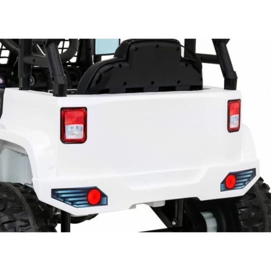 Masinuta electrica cu telecomanda Jeep Dark Night, roti EVA, scaun tapitat, 100x67x59 cm, putere 70W - Alb Masinuta electrica cu telecomanda Jeep Dark Night, roti EVA, scaun tapitat, 100x67x59 cm, putere 70W - Alb