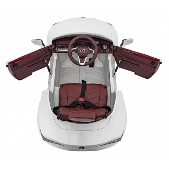 Masinuta electrica cu telecomanda Lexus LC500, roti EVA, scaun tapitat, 108x60x43 cm, putere 70W - Alb Masinuta electrica cu telecomanda Lexus LC500, roti EVA, scaun tapitat, 108x60x43 cm, putere 70W - Alb