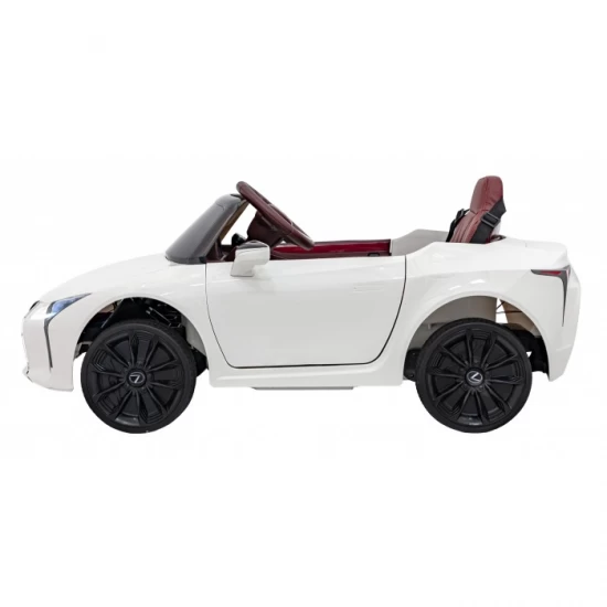 Masinuta electrica cu telecomanda Lexus LC500, roti EVA, scaun tapitat, 108x60x43 cm, putere 70W - Alb Masinuta electrica cu telecomanda Lexus LC500, roti EVA, scaun tapitat, 108x60x43 cm, putere 70W - Alb