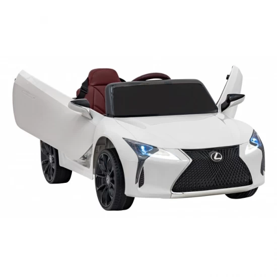Masinuta electrica cu telecomanda Lexus LC500, roti EVA, scaun tapitat, 108x60x43 cm, putere 70W - Alb Masinuta electrica cu telecomanda Lexus LC500, roti EVA, scaun tapitat, 108x60x43 cm, putere 70W - Alb