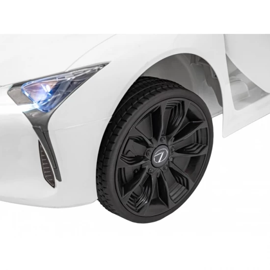 Masinuta electrica cu telecomanda Lexus LC500, roti EVA, scaun tapitat, 108x60x43 cm, putere 70W - Alb Masinuta electrica cu telecomanda Lexus LC500, roti EVA, scaun tapitat, 108x60x43 cm, putere 70W - Alb