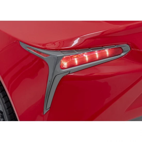 Masinuta electrica cu telecomanda Lexus LC500, roti EVA, scaun tapitat, 108x60x43 cm, putere 70W - Rosu Masinuta electrica cu telecomanda Lexus LC500, roti EVA, scaun tapitat, 108x60x43 cm, putere 70W - Rosu