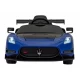 Masinuta electrica cu telecomanda Maserati MC20 GT2, roti EVA, scaun tapitat, 115x61x46 cm, putere 110W - Albastru Masinuta electrica cu telecomanda Maserati MC20 GT2, roti EVA, scaun tapitat, 115x61x46 cm, putere 110W - Albastru