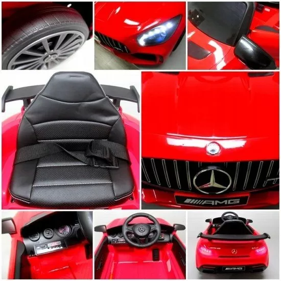 Masinuta electrica cu telecomanda Mercedes AMG GTR-S R-Sport - Rosu Masinuta electrica cu telecomanda Mercedes AMG GTR-S R-Sport - Rosu
