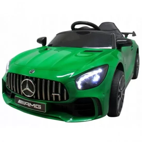 Masinuta electrica cu telecomanda Mercedes AMG GTR-S R-Sport - Verde