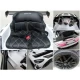 Masinuta electrica cu telecomanda Mercedes GT3 EVO, 114x69x45 cm, varsta 1-5 ani, roti EVA, scaun din piele ECO, putere 90W - Alb