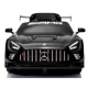 Masinuta electrica cu telecomanda Mercedes GT3 EVO, 114x69x45 cm, varsta 1-5 ani, roti EVA, scaun din piele ECO, putere 90W - Negru