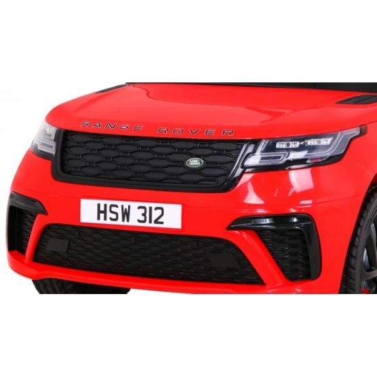 Masinuta electrica cu telecomanda Range Rover Velar, roti EVA, scaun tapitat, 107x64x49 cm, putere 70W - Rosu Masinuta electrica cu telecomanda Range Rover Velar, roti EVA, scaun tapitat, 107x64x49 cm, putere 70W - Rosu
