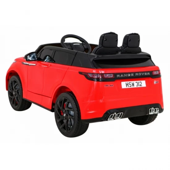 Masinuta electrica cu telecomanda Range Rover Velar, roti EVA, scaun tapitat, 107x64x49 cm, putere 70W - Rosu Masinuta electrica cu telecomanda Range Rover Velar, roti EVA, scaun tapitat, 107x64x49 cm, putere 70W - Rosu
