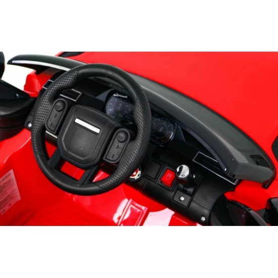Masinuta electrica cu telecomanda Range Rover Velar, roti EVA, scaun tapitat, 107x64x49 cm, putere 70W - Rosu Masinuta electrica cu telecomanda Range Rover Velar, roti EVA, scaun tapitat, 107x64x49 cm, putere 70W - Rosu