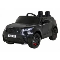 Masinuta electrica cu telecomanda Range Rover Velar, roti EVA, scaun tapitat, 107x64x49 cm, putere 70W - Negru