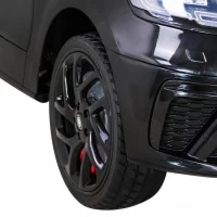 Masinuta electrica cu telecomanda Range Rover Velar, roti EVA, scaun tapitat, 107x64x49 cm, putere 70W - Negru