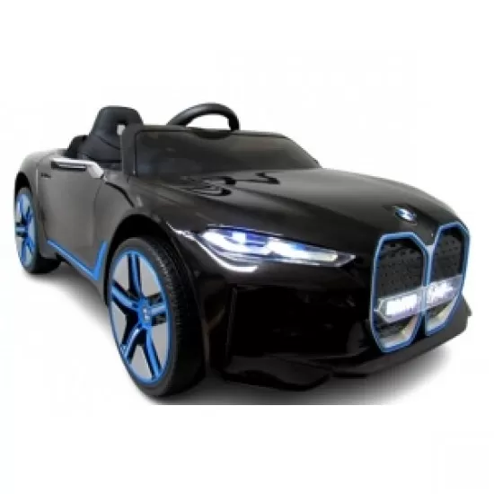 Masinuta electrica cu telecomanda, roti din spuma EVA, scaun din piele ecologica, varsta 1-5 ani, BMW I4 - Negru Masinuta electrica cu telecomanda, roti din spuma EVA, scaun din piele ecologica, varsta 1-5 ani, BMW I4 - Negru