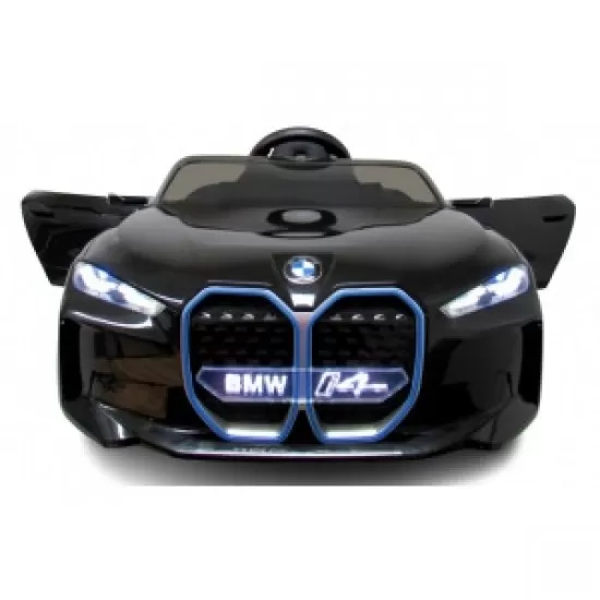 Masinuta electrica cu telecomanda, roti din spuma EVA, scaun din piele ecologica, varsta 1-5 ani, BMW I4 - Negru Masinuta electrica cu telecomanda, roti din spuma EVA, scaun din piele ecologica, varsta 1-5 ani, BMW I4 - Negru