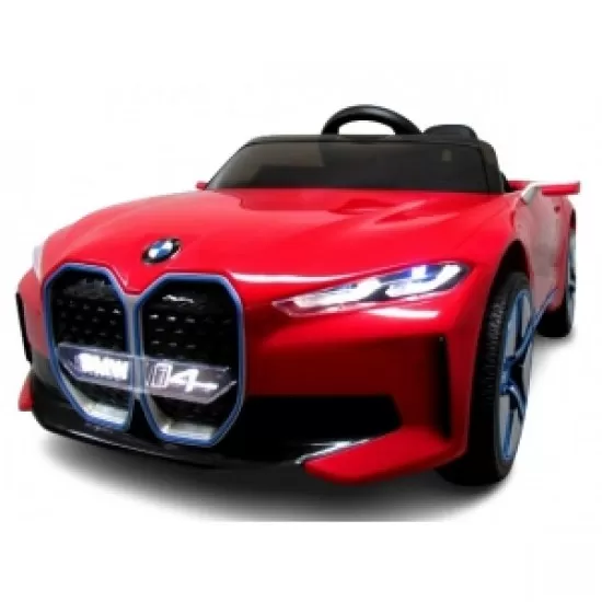 Masinuta electrica cu telecomanda, roti din spuma EVA, scaun din piele ecologica, varsta 1-5 ani, BMW I4 - Rosu Masinuta electrica cu telecomanda, roti din spuma EVA, scaun din piele ecologica, varsta 1-5 ani, BMW I4 - Rosu