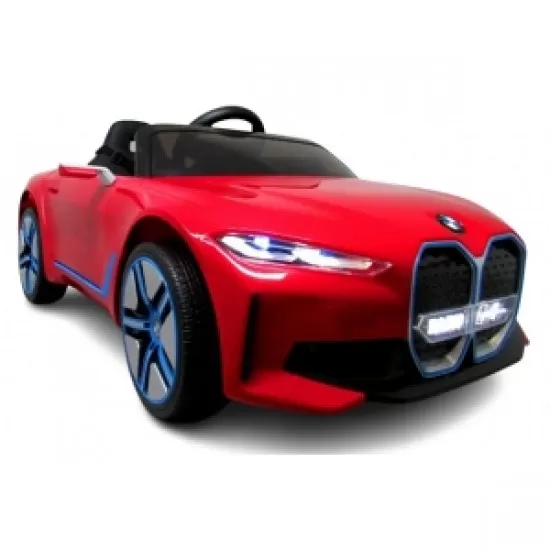 Masinuta electrica cu telecomanda, roti din spuma EVA, scaun din piele ecologica, varsta 1-5 ani, BMW I4 - Rosu Masinuta electrica cu telecomanda, roti din spuma EVA, scaun din piele ecologica, varsta 1-5 ani, BMW I4 - Rosu