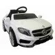 Masinuta electrica cu telecomanda, roti EVA, scaun piele Mercedes GLA45 - Alb Masinuta electrica cu telecomanda, roti EVA, scaun piele Mercedes GLA45 - Alb