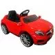Masinuta electrica cu telecomanda, roti EVA, scaun piele Mercedes GLA45 - Rosu
