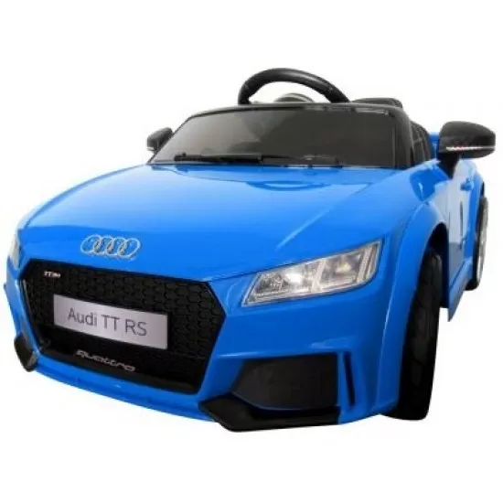Masinuta electrica cu telecomanda, roti EVA, scaun piele Audi TT R-Sport - Albastru Masinuta electrica cu telecomanda, roti EVA, scaun piele Audi TT R-Sport - Albastru
