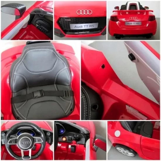 Masinuta electrica cu telecomanda Audi TT R-Sport Rosu Masinuta electrica cu telecomanda Audi TT R-Sport Rosu