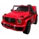 Masinuta electrica cu telecomanda, roti EVA, scaun piele Mercedes G63 - Rosu Masinuta electrica cu telecomanda, roti EVA, scaun piele Mercedes G63 - Rosu