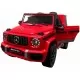 Masinuta electrica cu telecomanda, roti EVA, scaun piele Mercedes G63 - Rosu Masinuta electrica cu telecomanda, roti EVA, scaun piele Mercedes G63 - Rosu