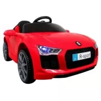 Masinuta electrica cu telecomanda, scaun din piele, Cabrio B4 628 R-Sport - Rosu
