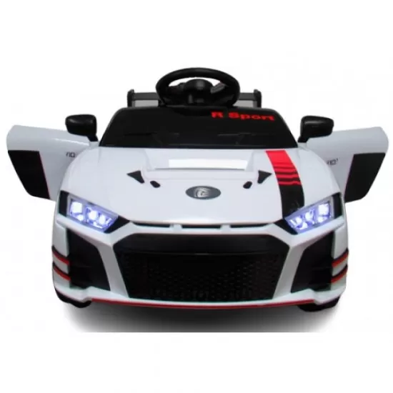Masinuta electrica cu telecomanda si functie de balansare Cabrio A1 R-Sport - Alb Masinuta electrica cu telecomanda si functie de balansare Cabrio A1 R-Sport - Alb