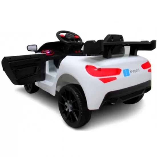Masinuta electrica cu telecomanda si functie de balansare Cabrio A1 R-Sport - Alb Masinuta electrica cu telecomanda si functie de balansare Cabrio A1 R-Sport - Alb