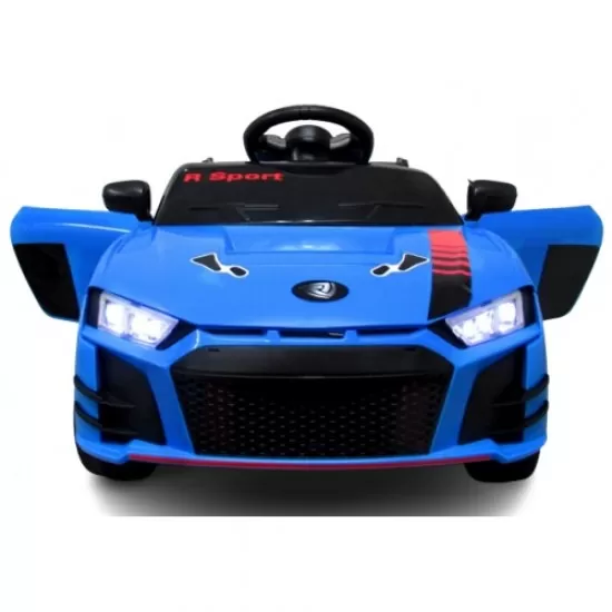 Masinuta electrica cu telecomanda si functie de balansare Cabrio A1 R-Sport - Albastru (varsta 1-4 ani)