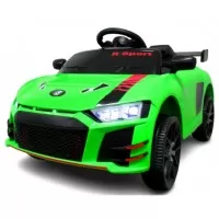 Masinuta electrica cu telecomanda si functie de balansare Cabrio A1 R-Sport - Verde