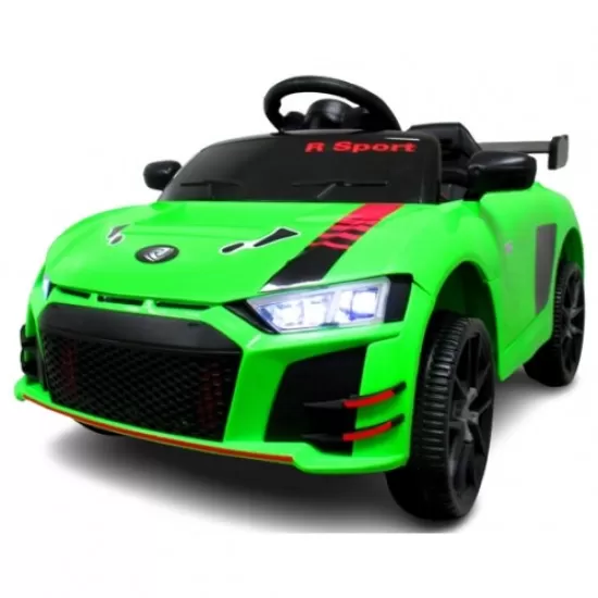 Masinuta electrica cu telecomanda si functie de balansare Cabrio A1 R-Sport - Verde