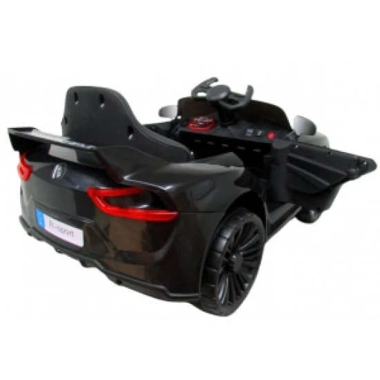 Masinuta electrica cu telecomanda si functie de balansare Cabrio Z6, 88x47x40 cm, varsta 1-4 ani, roti si scaun din plastic, putere 70W, R-Sport - Negru Masinuta electrica cu telecomanda si functie de balansare Cabrio Z6, 88x47x40 cm, varsta 1-4 ani, roti si scaun din plastic, putere 70W, R-Sport - Negru