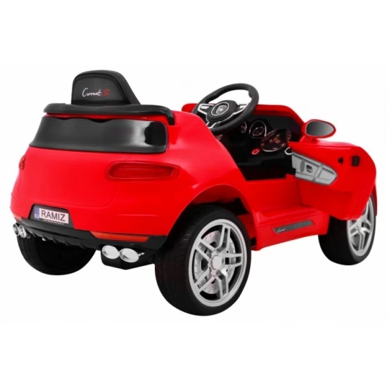 Masinuta electrica cu telecomanda Turbo-S, roti EVA, scaun din plastic, 101x63x51, putere 60W - Rosu Masinuta electrica cu telecomanda Turbo-S, roti EVA, scaun din plastic, 101x63x51, putere 60W - Rosu