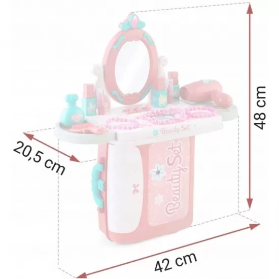 Masuta de toaleta 3 in 1 pentru copii cu accesorii incluse Ricokids 773300 Masuta de toaleta 3 in 1 pentru copii cu accesorii incluse Ricokids 773300