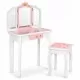 Masuta de toaleta din lemn pentru copii 60 x 29 x 98 cm Ricokids Masuta de toaleta din lemn pentru copii 60 x 29 x 98 cm Ricokids