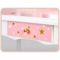 Masuta de toaleta din lemn pentru copii  60 x 29 x 98 cm Ricokids