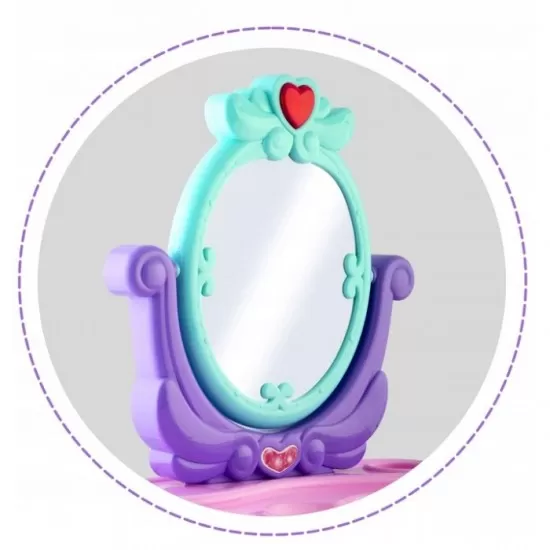 Masuta de toaleta pentru copii cu accesorii incluse Ricokids 773200 Masuta de toaleta pentru copii cu accesorii incluse Ricokids 773200