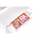 Masuta de toaleta pentru copii cu oglinda si 7 accesorii 54 x 38 x 88 cm Ecotoys 2950 - Roz