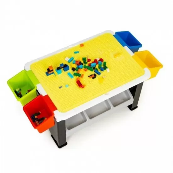 Masuta pentru joaca cu blocuri tip lego Ecotoys HC491716 Masuta pentru joaca cu blocuri tip lego Ecotoys HC491716